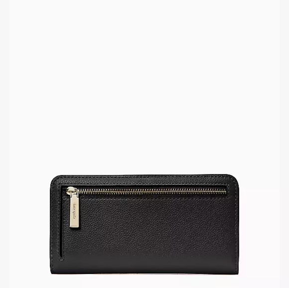 Kate Spade Darcy Large Slim Bifold in Navy - Picture 5 of 7